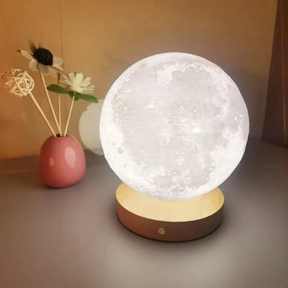 3D Moon LED Night Light