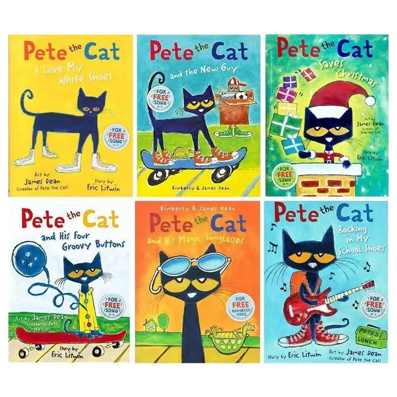 Pete the Cat English Picture Story Book