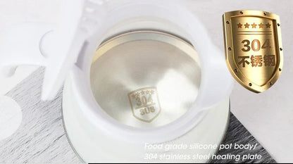 Mini Foldable 600ml Electric Kettle