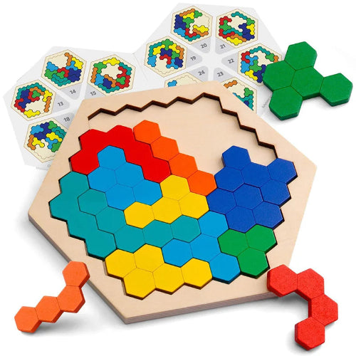 Wooden 3D Tangram Puzzle