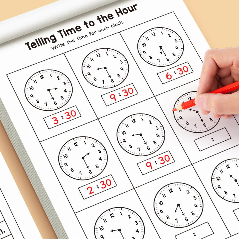 Kids Time Concept Practice Workbook