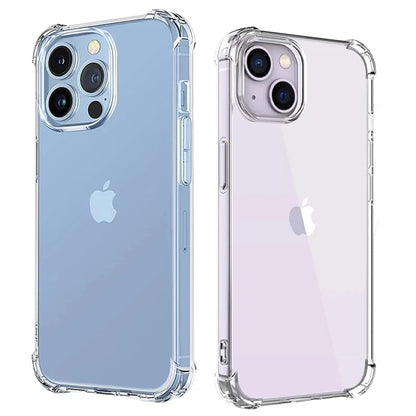 Shockproof Clear Silicone Phone Case for iPhone