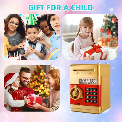 Electronic Piggy Bank ATM Safe with Password Lock