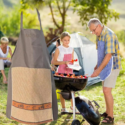 Funny Chef Apron with Hidden Pocket
