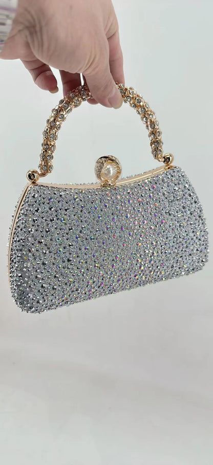 Crystal Embellished Evening Handbag