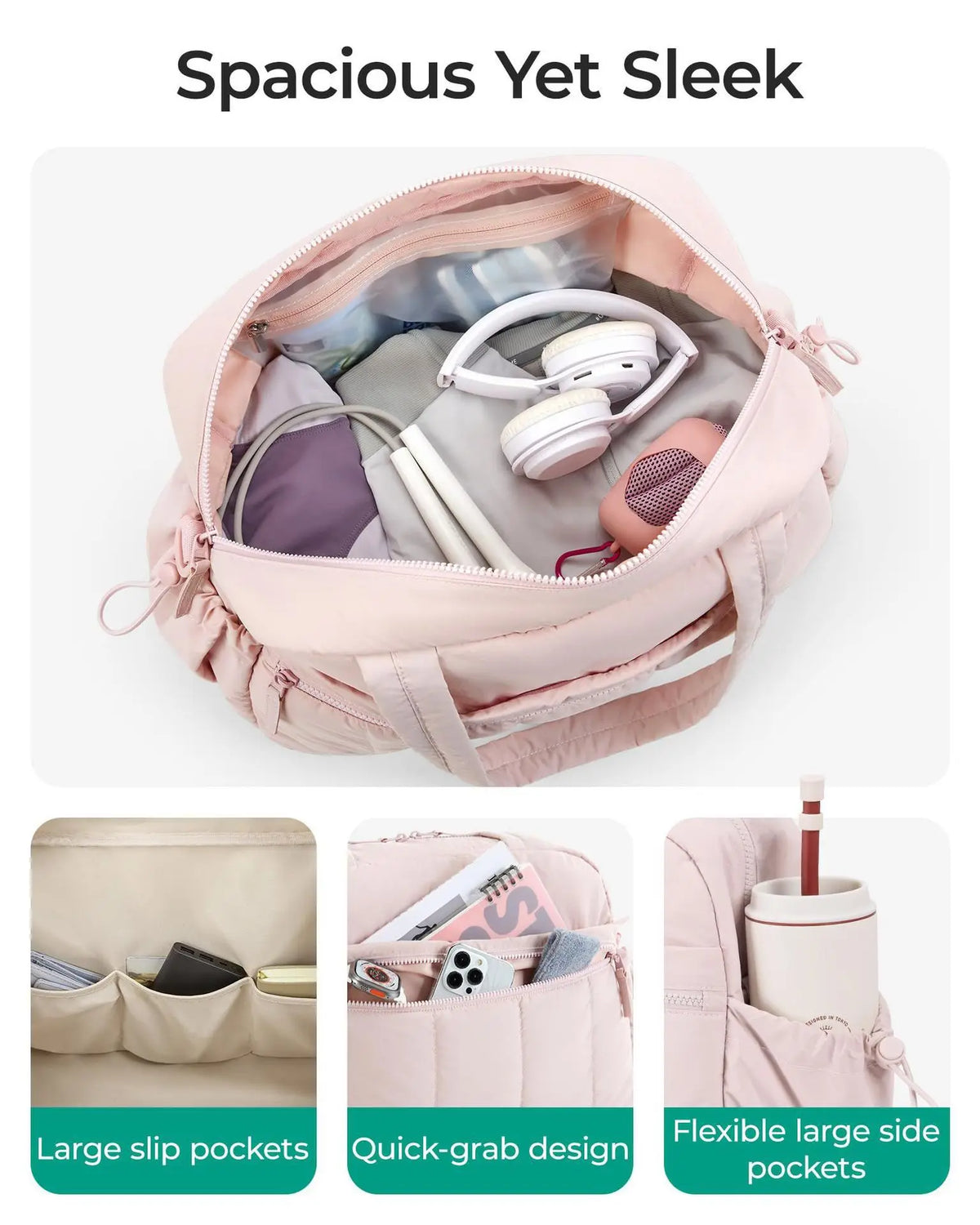 Large Capacity Baby Diaper Duffel Bag