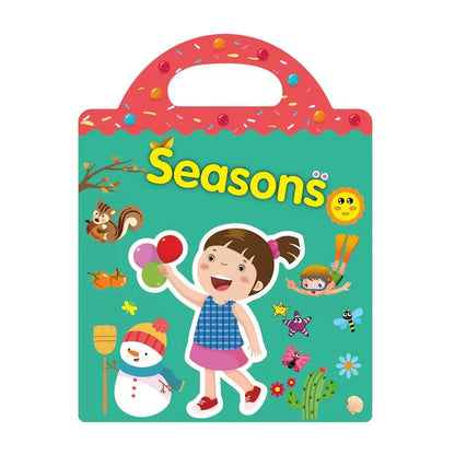Kids Transportation Sticker Activity Book