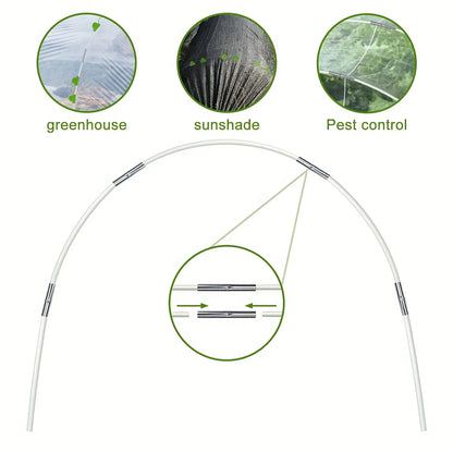 Fiberglass Greenhouse Hoop Support Kit