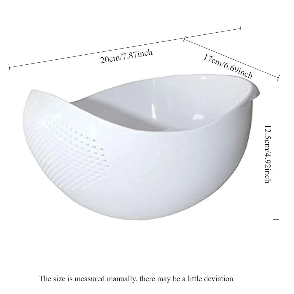 Multi-Purpose Rice & Vegetable Washing Bowl