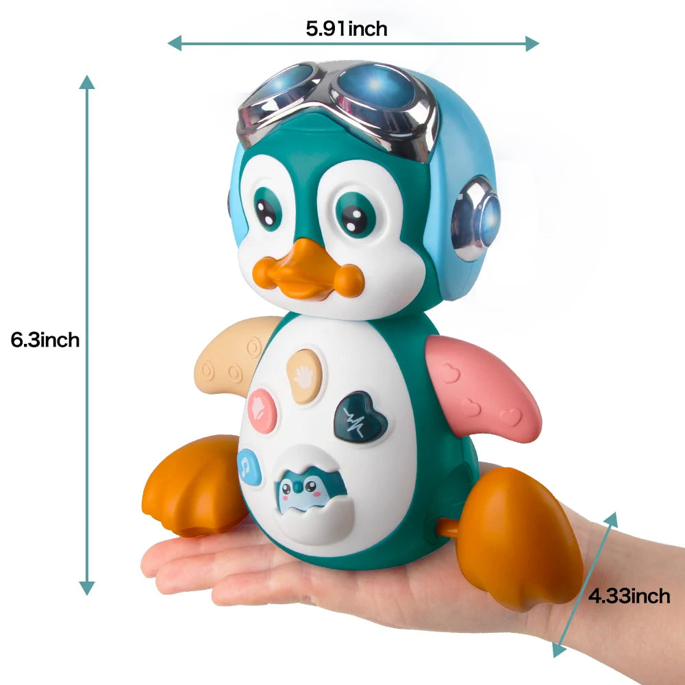 Baby Crawling Moving Walking Dancing Toy With Light