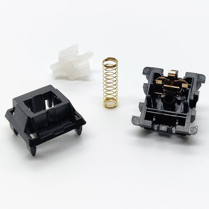 DUROCK POM Keyboard Switches – Piano Linear 63.5g & Sunflower T1 Tactile 67g
