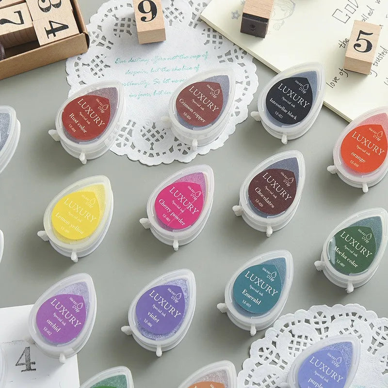 Colourful Craft Ink Pad for Stamping