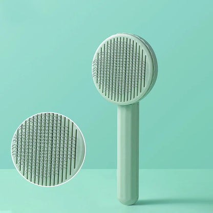 Self-Cleaning Pet Grooming Brush