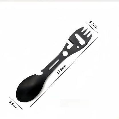 Stainless Steel Camping Spork Multi-Tool
