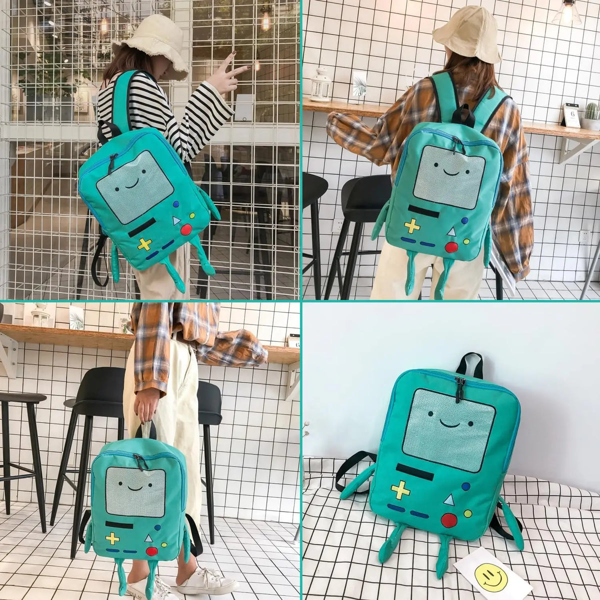 3D Cartoon Robot Backpack