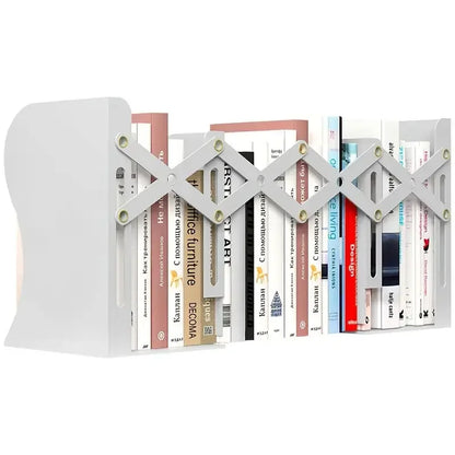Expandable Desk Organizer with Bookends & Pen Holder