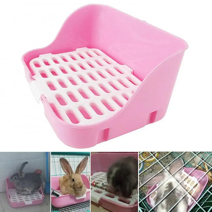 Small Animal Hamster & Rabbit Toilet Tray