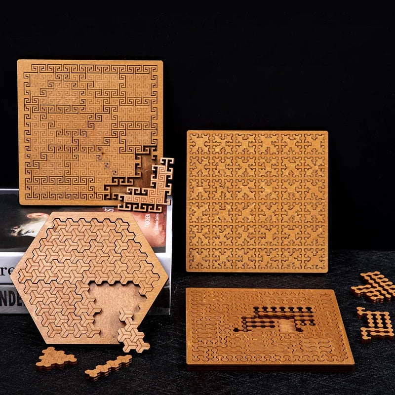 Impossible Wooden IQ Puzzle Game