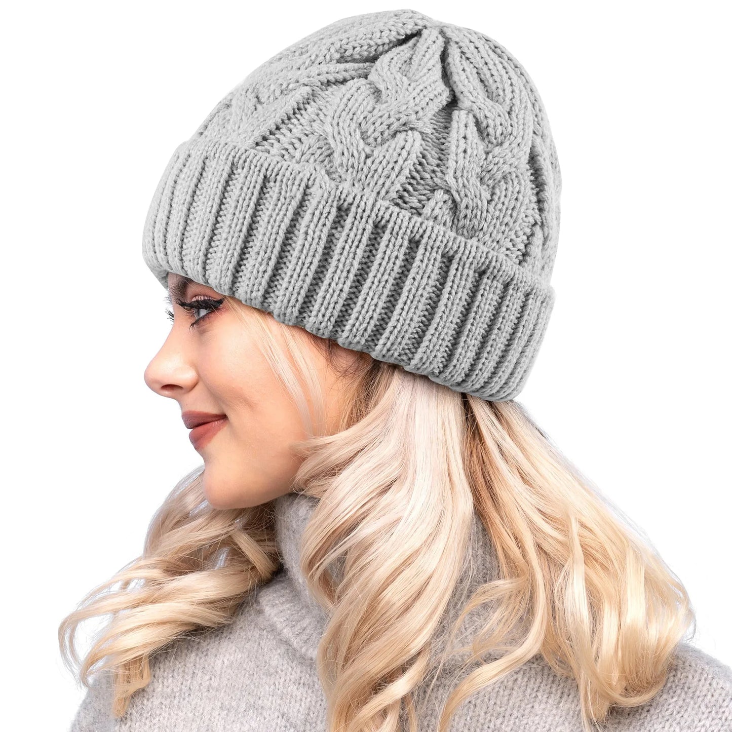 Winter Knitted Warm Beanie Hat