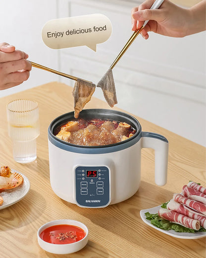 Compact Electric Rice Cooker & Food Steamer