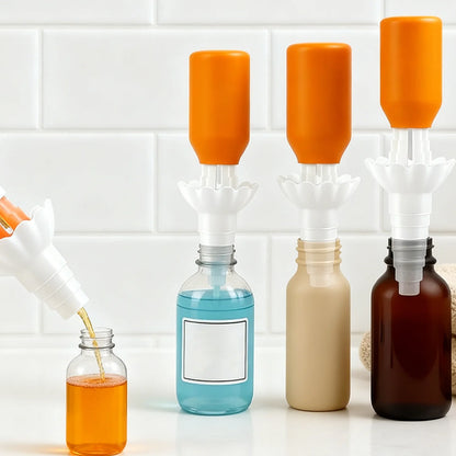 Universal Bottle Funnel Adapter Set