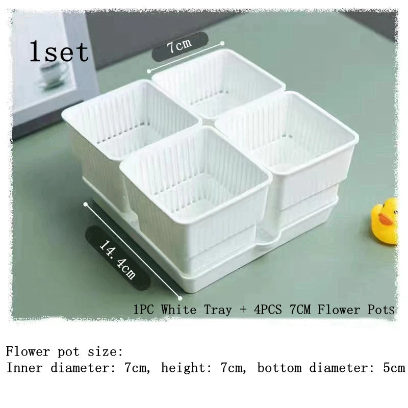 Breathable Mesh Nursery Pots for Succulents & Seedlings