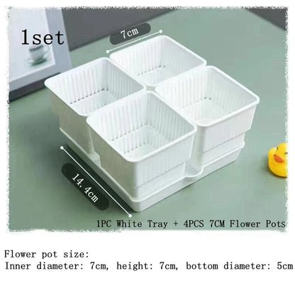 Breathable Mesh Nursery Pots for Succulents & Seedlings