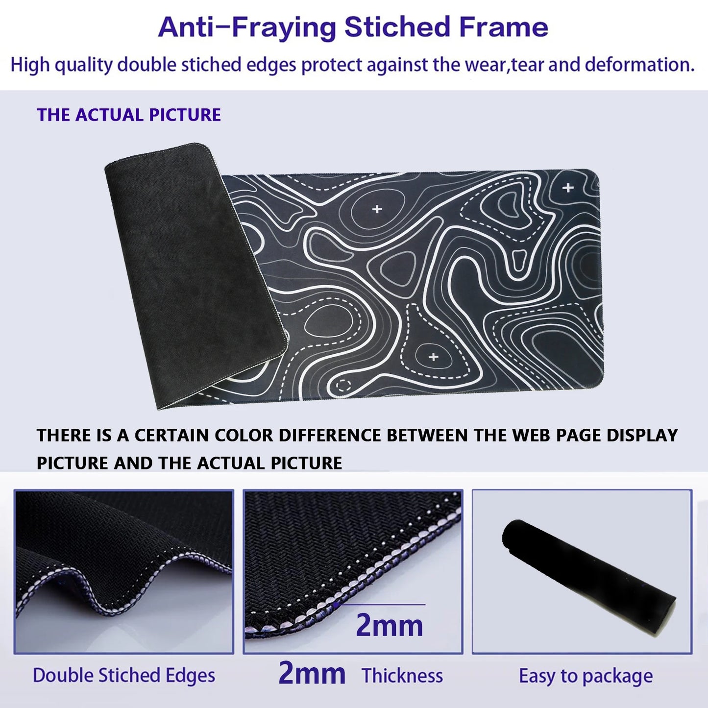 Extended Gaming Desk Mat