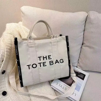 Large Capacity PU Tote Bag
