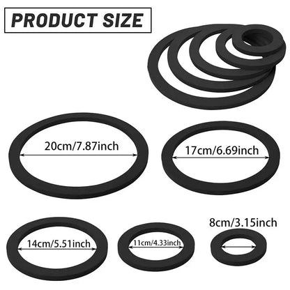 Aquarium Floating Plant & Feeding Ring Set