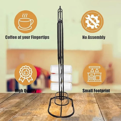 Cactus Shaped Coffee Pod Holder – 48 Capsule Storage Stand