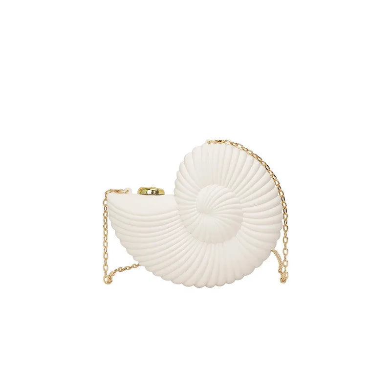 Seashell Acrylic Evening Bag