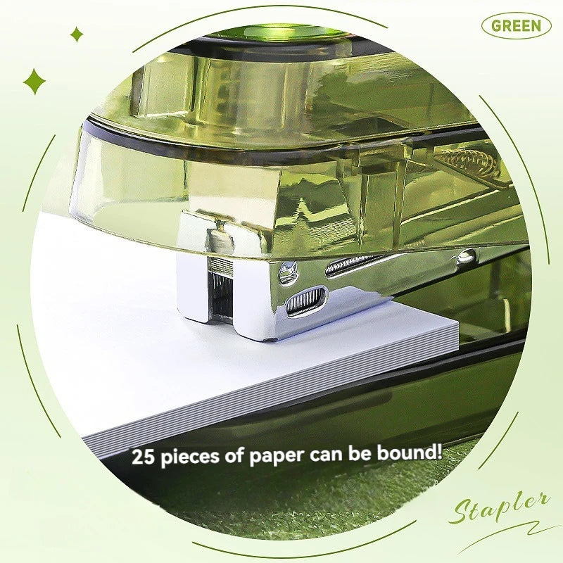 Transparent 360° Rotating Long Reach Stapler