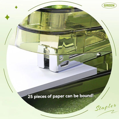 Transparent 360° Rotating Long Reach Stapler
