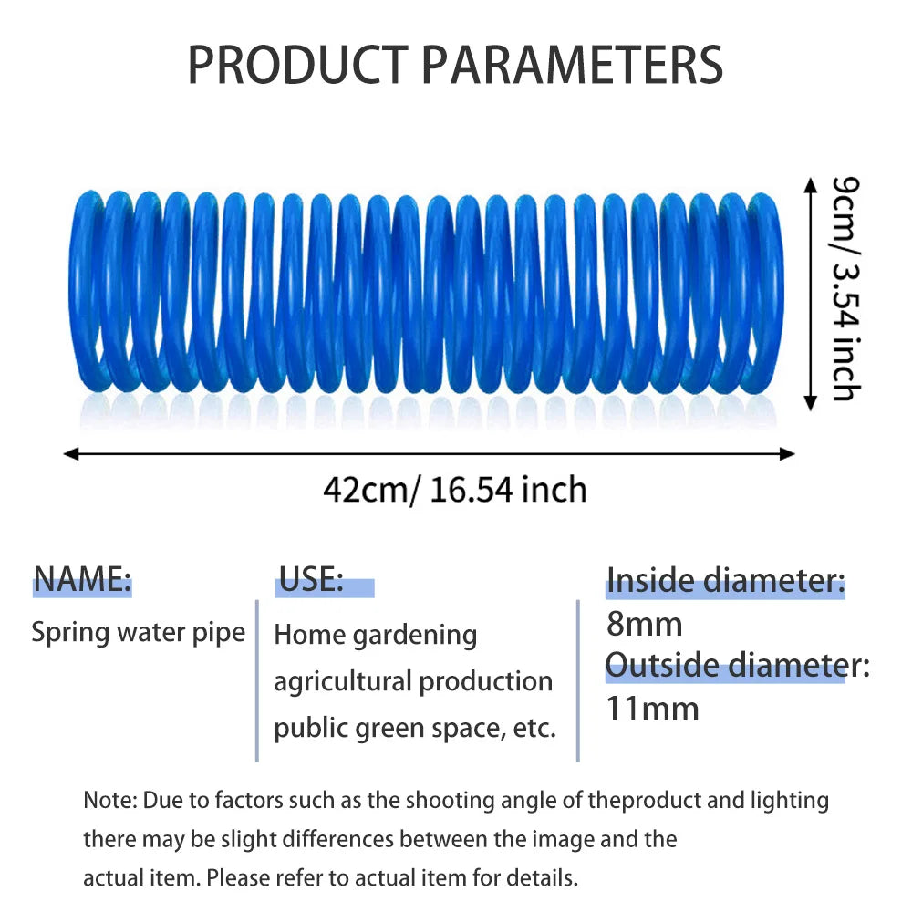Expandable Spiral Garden Water Hose