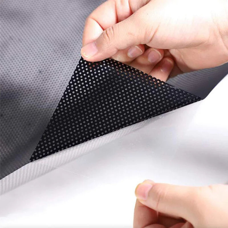 Self-Adhesive One Way Privacy Mesh Window Film