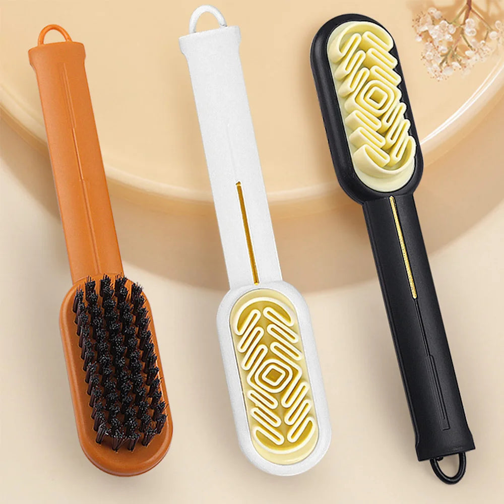 Long Handle Suede Shoe Cleaning Brush Set