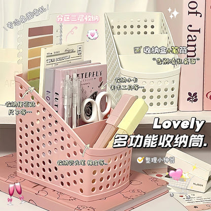 Desktop Stationery & Makeup Organizer