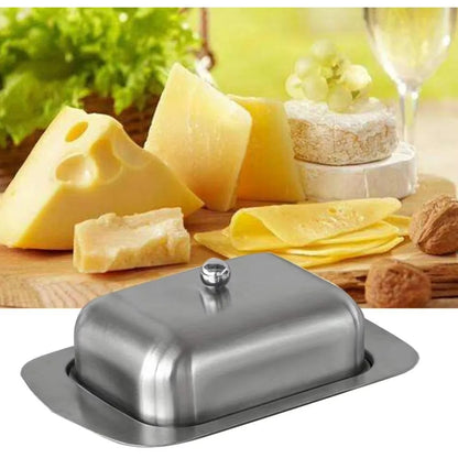 Stainless Steel Butter Dish Container