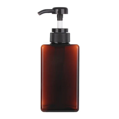 Clear PETG Refillable Soap Dispenser Bottle with Pump