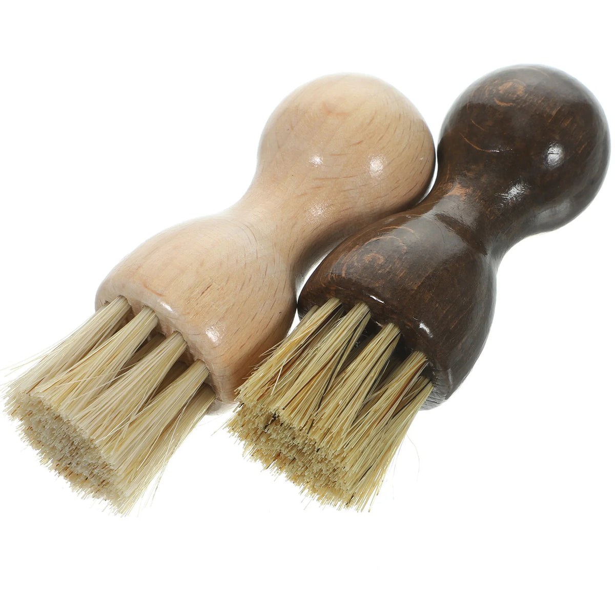 Pig Hair Shoe Cleaning & Polish Brush Set