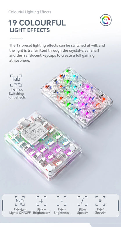 ATTACK SHARK K21 Wireless Mechanical Numeric Keypad