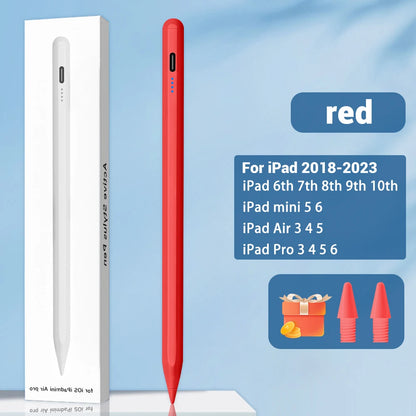 Rechargeable iPad Stylus with Palm Rejection & Magnetic Attachment
