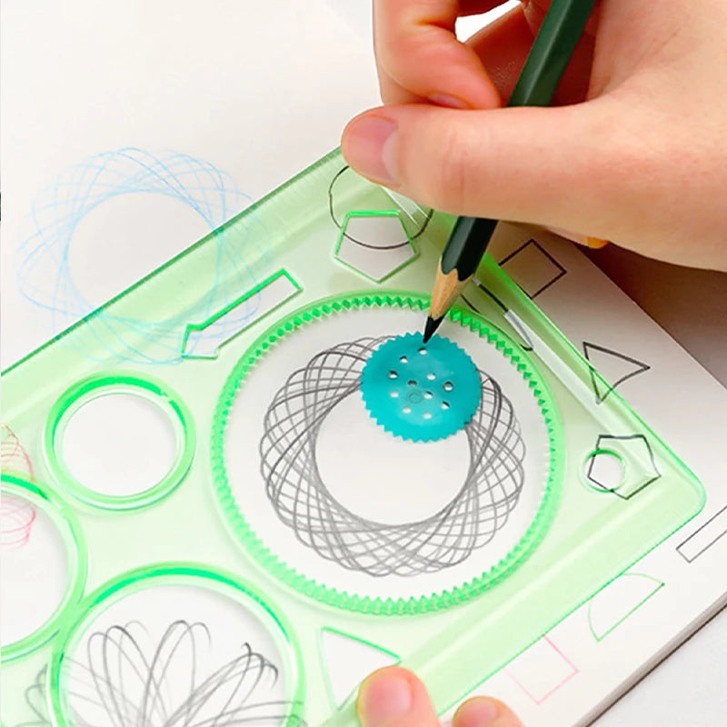 Creative Painting Multifunctional Geometry Ruler