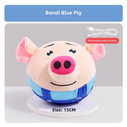USB Rechargeable Interactive Jumping Dog Toy