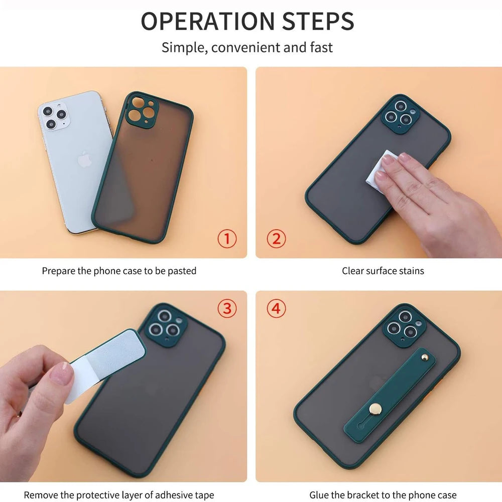 Universal Phone Finger Grip & Stand
