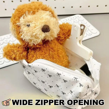 Large Capacity Bow Pencil Case