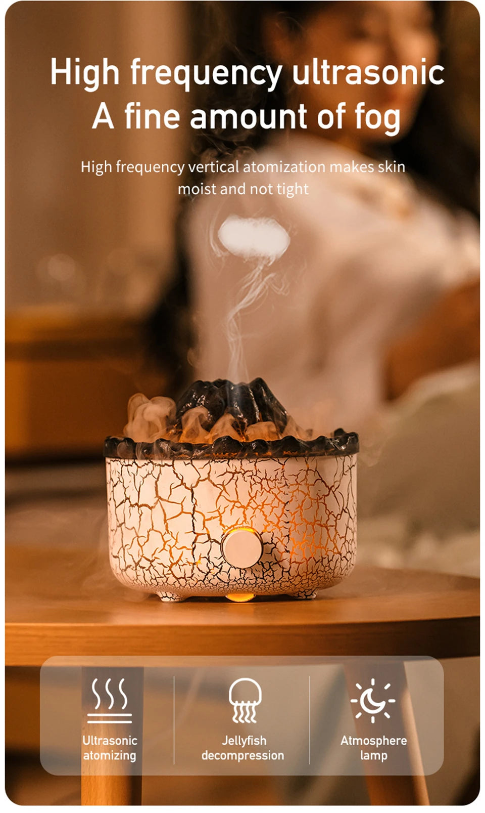 Volcano Flame Aroma Diffuser