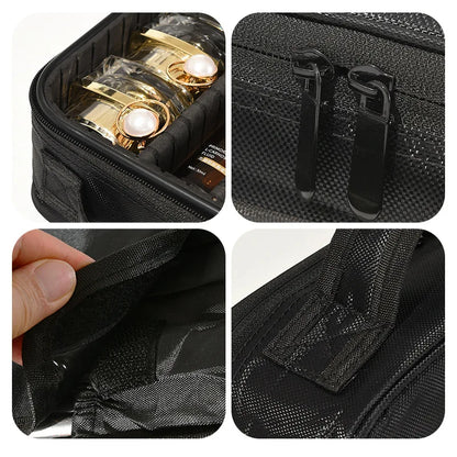 Professional Travel Makeup Organizer Case