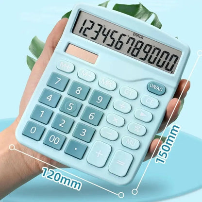 12-Digit Dual Power Desktop Calculator